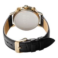 RE.CR.0614-2101.2 Relogio Analogico Masculino Chilli Beans Multifuncao Couro Dourado -2-